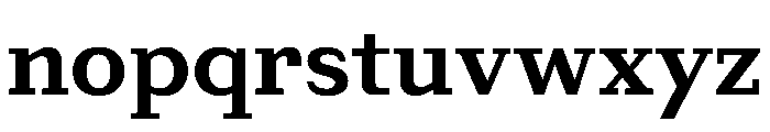 Post TRIAL SemiBold Instance Font LOWERCASE