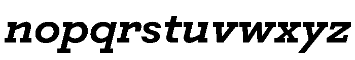 Post TRIAL TWBoldItalic Instance Font LOWERCASE
