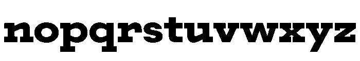 Post TRIAL TWHeavy Instance Font LOWERCASE