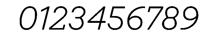 Post TRIAL TWLightItalic Instance Font OTHER CHARS