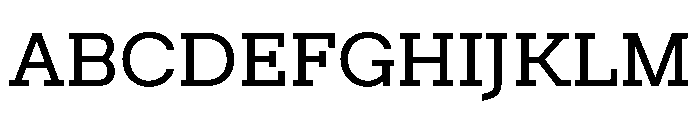 Post TRIAL TWMedium Instance Font UPPERCASE