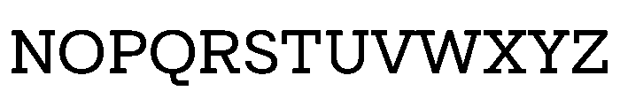 Post TRIAL TWMedium Instance Font UPPERCASE
