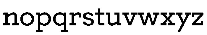 Post TRIAL TWMedium Instance Font LOWERCASE