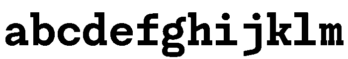 Post TRIAL TWMonoBold Instance FONT