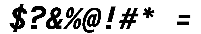 Post TRIAL TWMonoBoldItalic Instance Font OTHER CHARS