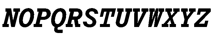 Post TRIAL TWMonoBoldItalic Instance Font UPPERCASE