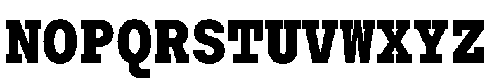 Post TRIAL TWMonoHeavy Instance Font UPPERCASE