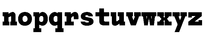 Post TRIAL TWMonoHeavy Instance Font LOWERCASE