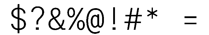 Post TRIAL TWMonoLight Instance Font OTHER CHARS