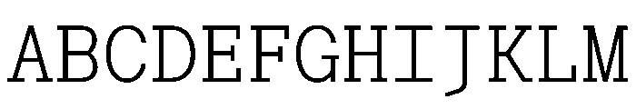Post TRIAL TWMonoLight Instance Font UPPERCASE