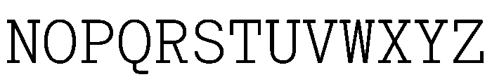 Post TRIAL TWMonoLight Instance Font UPPERCASE