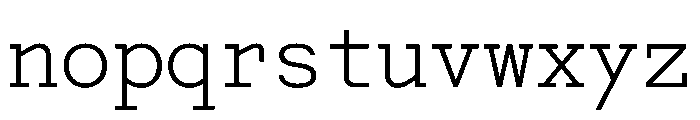 Post TRIAL TWMonoLight Instance Font LOWERCASE