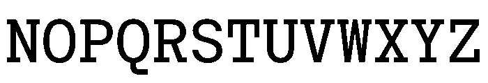 Post TRIAL TWMonoMedium Instance Font UPPERCASE