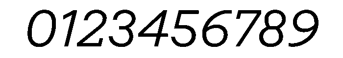 Post TRIAL TWRegularItalic Instance Font OTHER CHARS