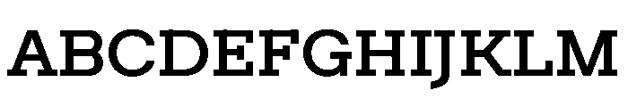 Post TRIAL TWSemiBold Instance Font UPPERCASE