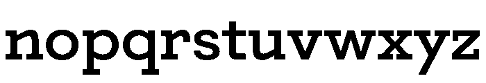 Post TRIAL TWSemiBold Instance Font LOWERCASE