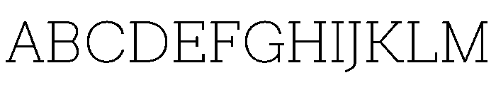 Post TRIAL TWThin Instance Font UPPERCASE