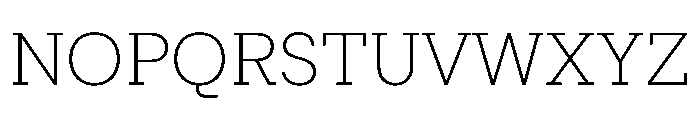 Post TRIAL TWThin Instance Font UPPERCASE