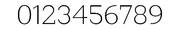 Post TRIAL Thin Instance Font OTHER CHARS