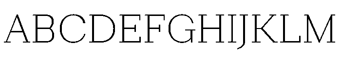 Post TRIAL Thin Instance Font UPPERCASE