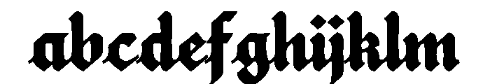 Posthumous Black Instance FONT
