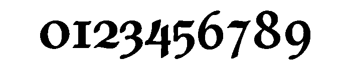 Posthumous Extrabold Instance Font OTHER CHARS