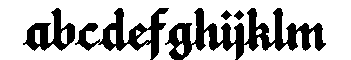 Posthumous Extrabold Instance FONT