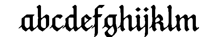Posthumous Medium Instance FONT