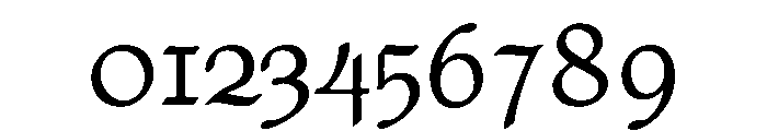 Posthumous Regular Instance Font OTHER CHARS