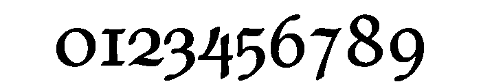 Posthumous Semibold Instance Font OTHER CHARS