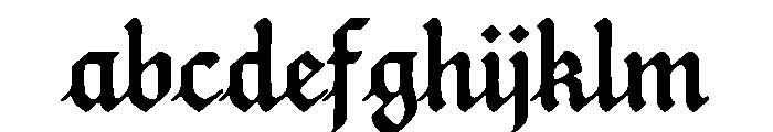 Posthumous Semibold Instance FONT