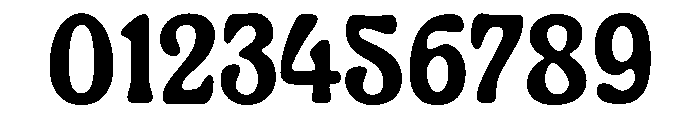 Pouler Regular Font OTHER CHARS