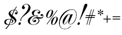 Popular Script Normal Font OTHER CHARS