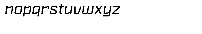 Politica XT Bold Italic Font LOWERCASE