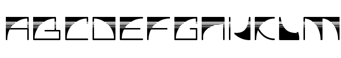 PollygonFlair Font LOWERCASE