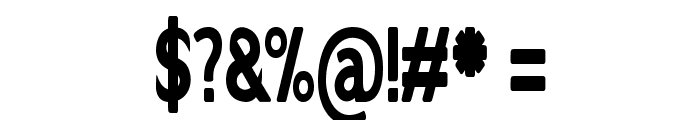 Pomelo-CondensedRegular Font OTHER CHARS