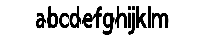 Pomelo-CondensedRegular Font LOWERCASE