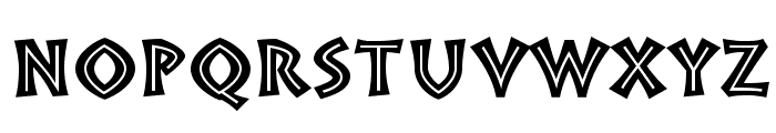 PompeiaStd-Inline Font UPPERCASE