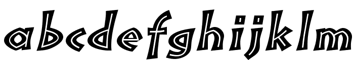 PompeiaStd-InlineItalic Font LOWERCASE