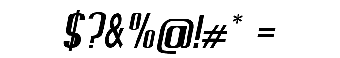 Poolie-Italic Font OTHER CHARS