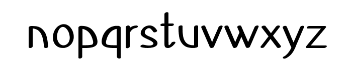 Poric-Bold Font LOWERCASE