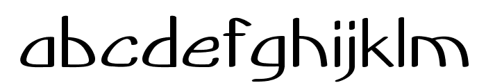 Poric-ExpandedRegular Font LOWERCASE