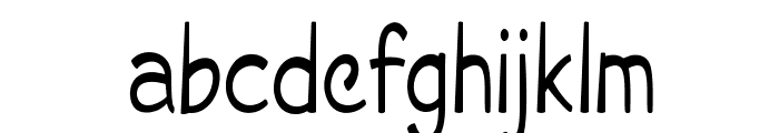 Porkhaus-CondensedRegular Font LOWERCASE