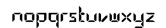 Positron Font LOWERCASE