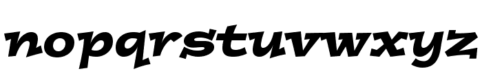 PostinoStd-Italic Font LOWERCASE