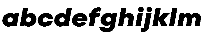 Point Black Italic FONT