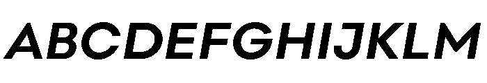 Point Bold Italic Font UPPERCASE
