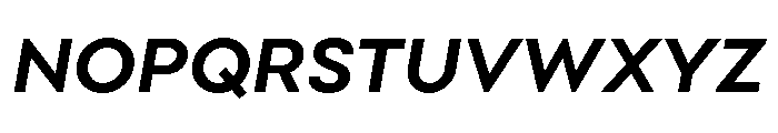 Point Bold Italic Font UPPERCASE