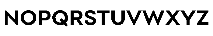 Point Bold Font UPPERCASE