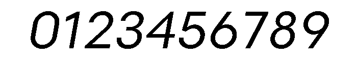 Point Book Italic Font OTHER CHARS